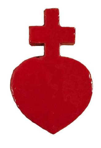 Coeur de chouan maill rouge