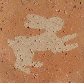 Incrust lapin 11x11