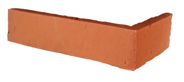 Parement d'angle Tradition de 5 Rouge Orange Nuanc