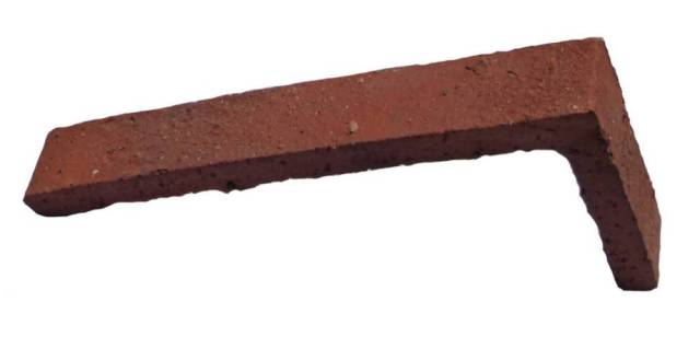 Parement d'angle Patrimoine de 3 Rouge Orange Nuanc