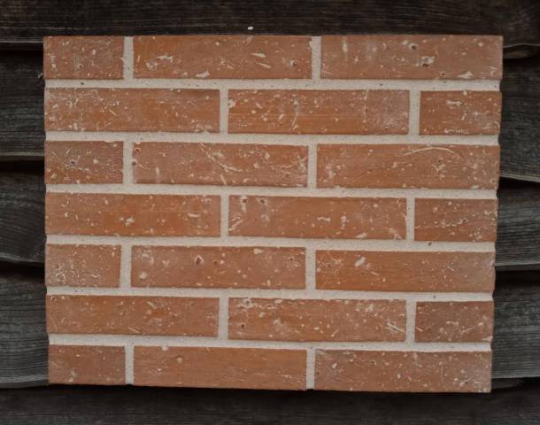 Parement de 5, Patrimoine Rouge Orange Nuanc