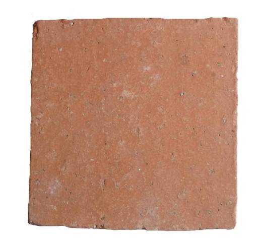 Carreau de Terre Cuite Patrimoine 20x20 Orange Nuanc